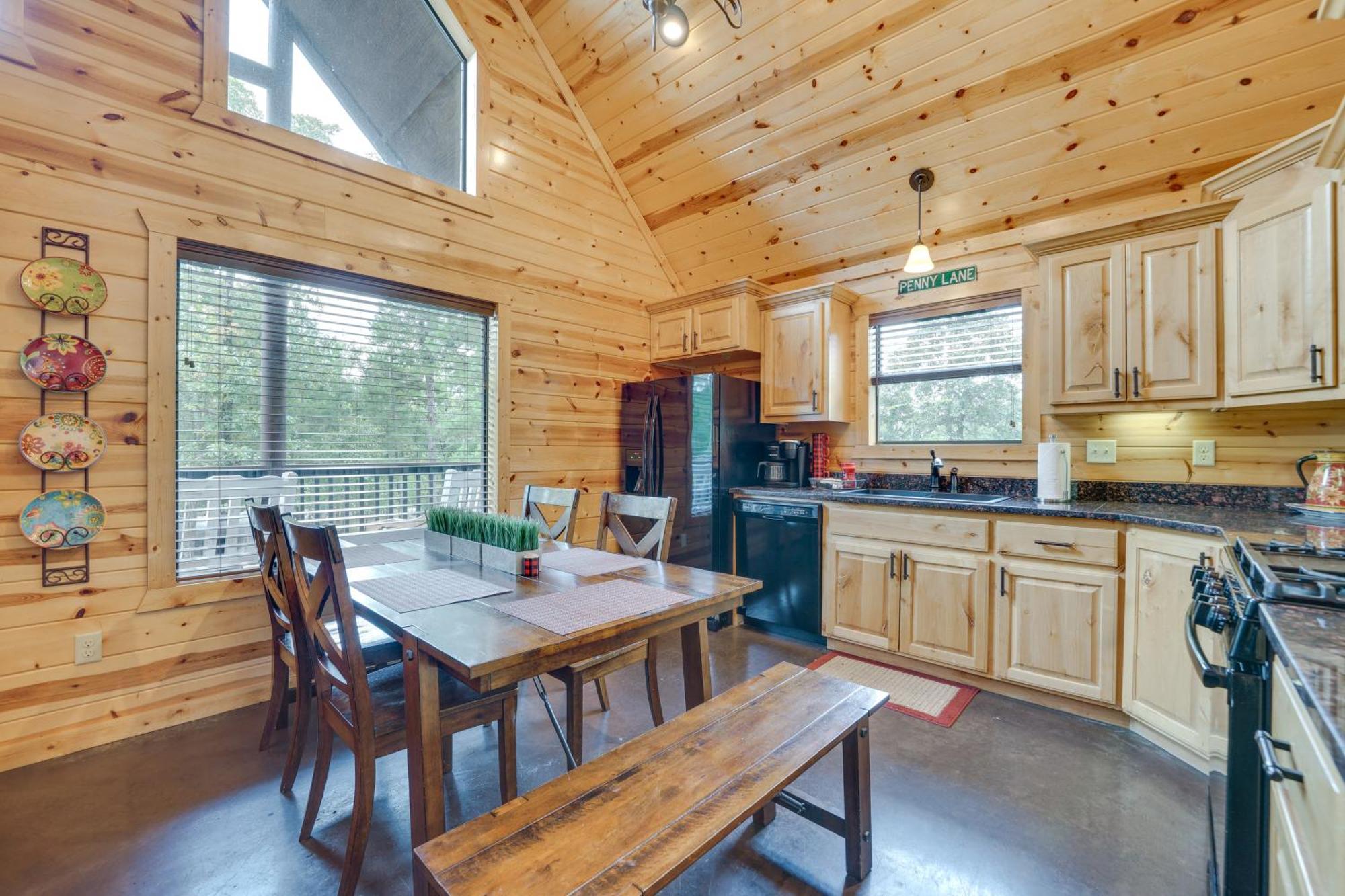 Penny Lane Lodge Broken Bow Cabin Less Than 6 Mi To Lake Exterior foto